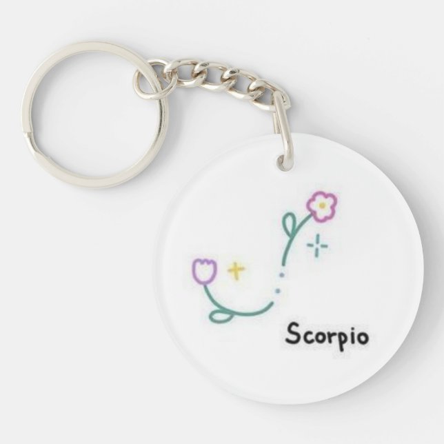Scorpio Keychain (Front)