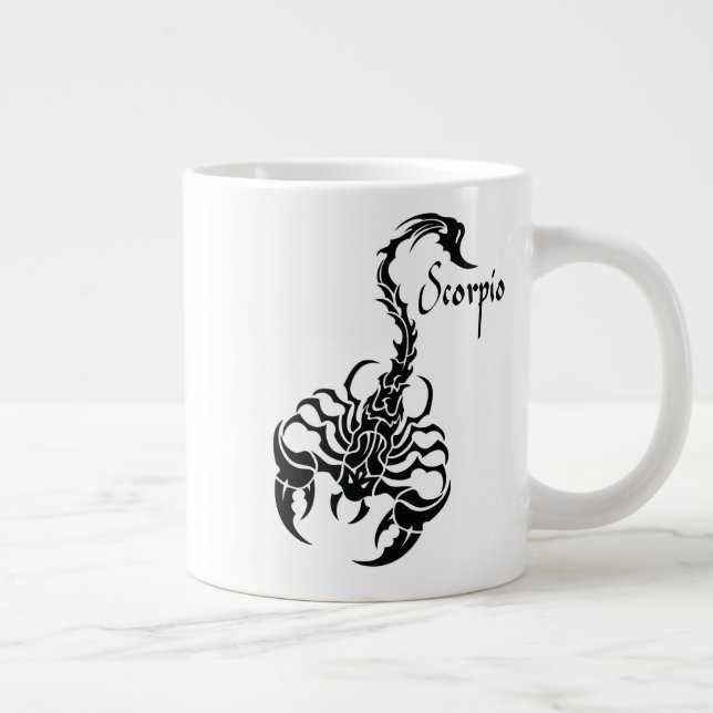 Scorpio Large Coffee Mug (Right)