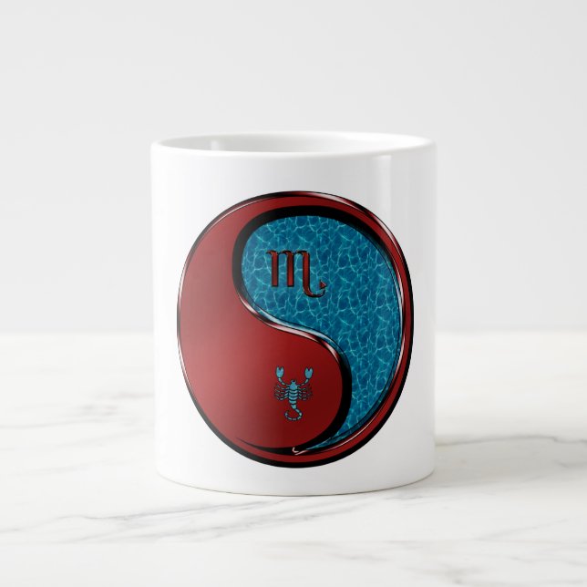 Scorpio Large Coffee Mug (Front)