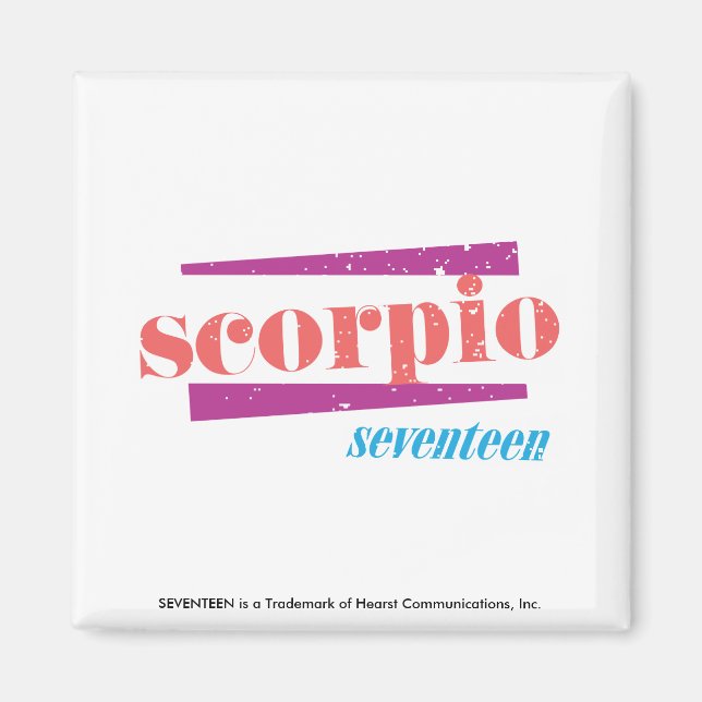 Scorpio LtPink Magnet (Front)