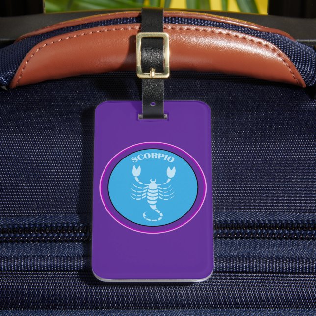 Scorpio Luggage Tag  (Front Insitu 2)