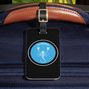 Scorpio Luggage Tag