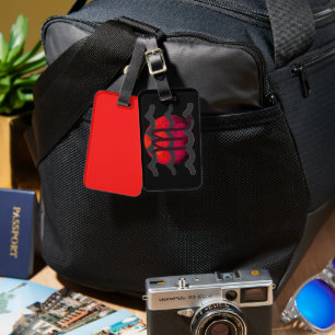 Scorpio luggage tag