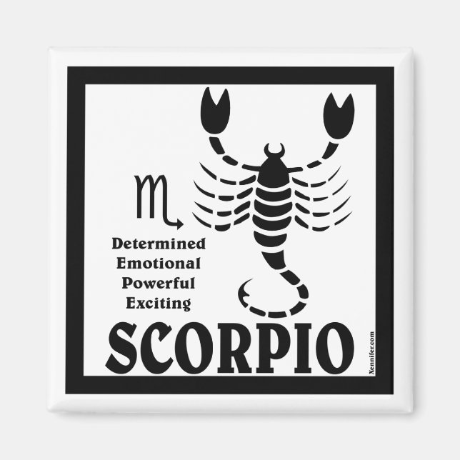 Scorpio Magnet (Front)