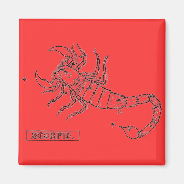 Scorpio Magnet (Front)