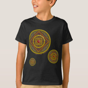 Scorpio Mandala Kid's and Baby Dark Shirt