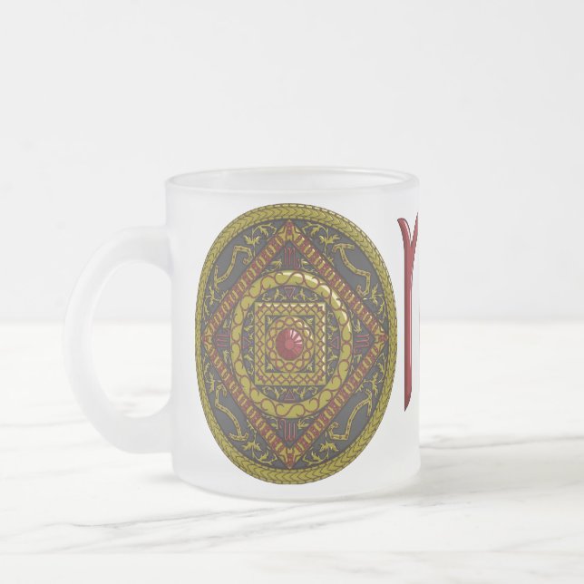 Scorpio Mandala Mug (Left)