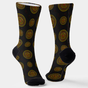 Scorpio Mandala Socks