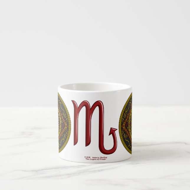 Scorpio Mandala Speciality Mug (Front)