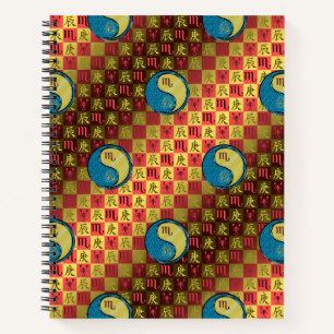 Scorpio & Metal Dragon Notebook