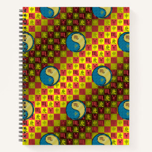Scorpio & Metal Monkey Notebook