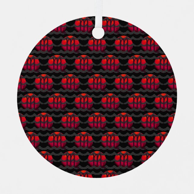 Scorpio Metal Ornament (Front)