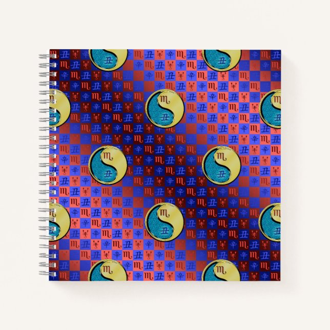 Scorpio & Metal Ox Notebook (Front)