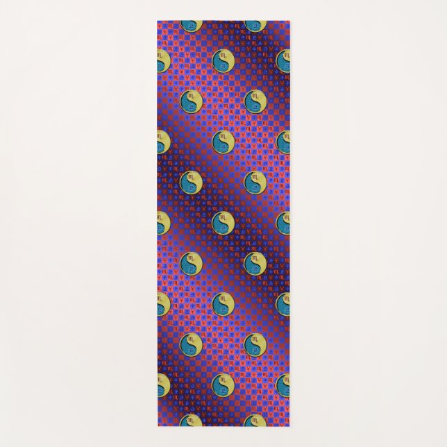 Scorpio & Metal Ox Yoga Mat (Front)