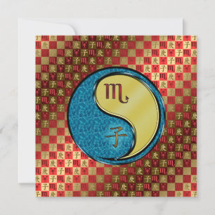 Scorpio & Metal Rat Card