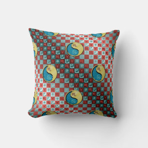 Scorpio & Metal Snake Cushion