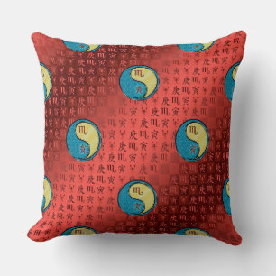 Scorpio & Metal Tiger Cushion