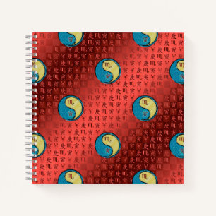 Scorpio & Metal Tiger Notebook