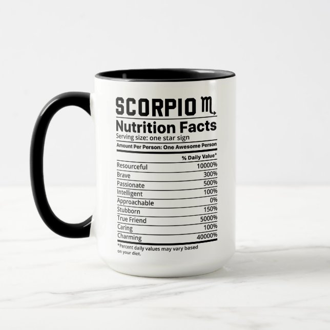 Scorpio Mug (Left)