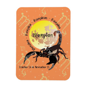 Scorpio Oct. 24 to Nov. 22 Premium Flexi Magnet