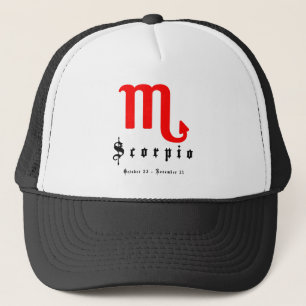Scorpio, October 23 - November 21 Trucker Hat