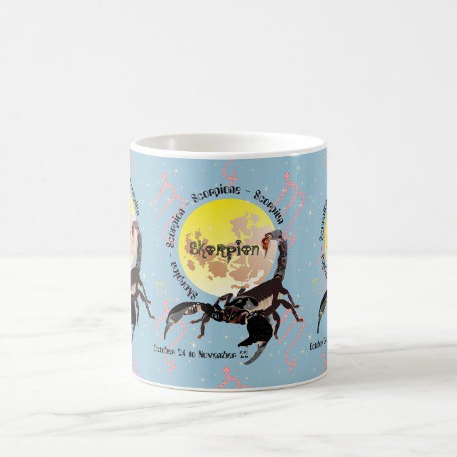 Scorpio October 24 to November 22 Mug (Center)