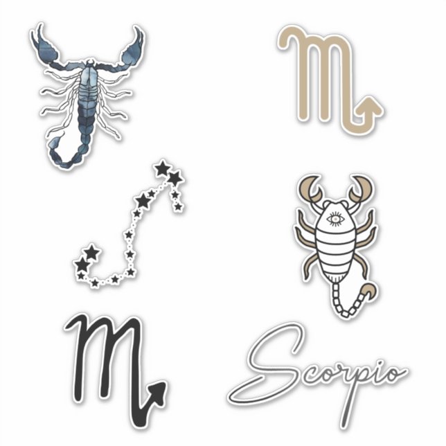 Scorpio October November birthday astrology zodiac (Front)