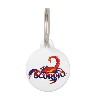 Scorpio Pet Tag