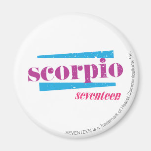 Scorpio Purple Magnet