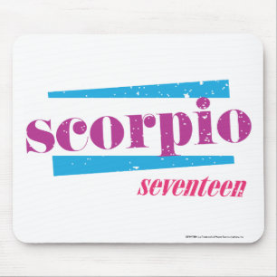 Scorpio Purple Mouse Mat