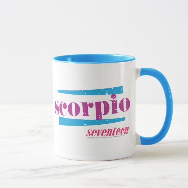 Scorpio Purple Mug (Right)