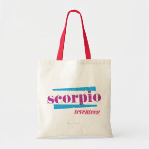 Scorpio Purple Tote Bag