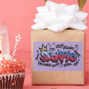 Scorpio Rectangular Sticker