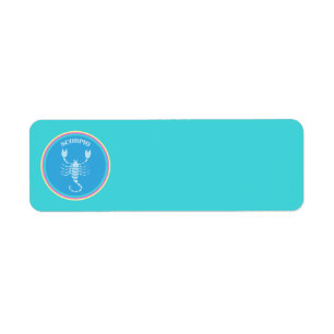 Scorpio Return Address Label
