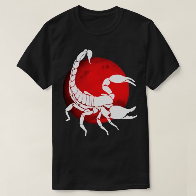 Scorpio Ruler of Mars  T-Shirt (Design Front)