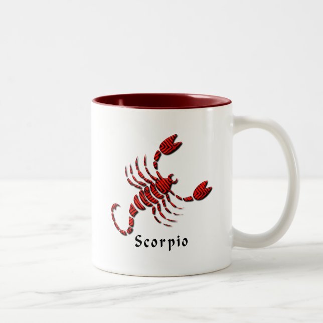 Scorpio Sign Coffee Mug (Right)