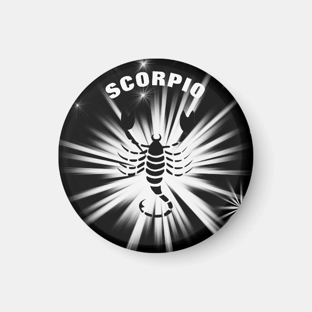 Scorpio sign magnet (Front)