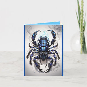 Scorpio Stardust Secrets - Happy Birthday Card