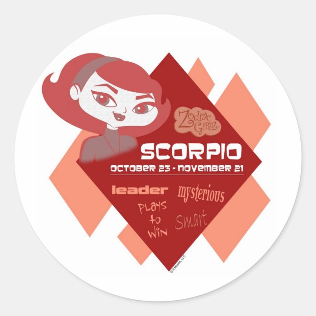Scorpio Stickers (Front)
