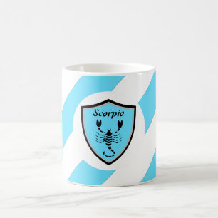 Scorpio symbol coffee mug