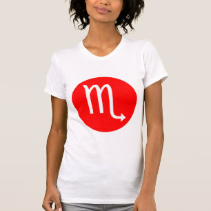 Scorpio Symbol - Customised T-Shirt