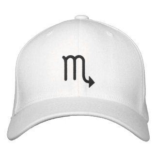 Scorpio Symbol Hat