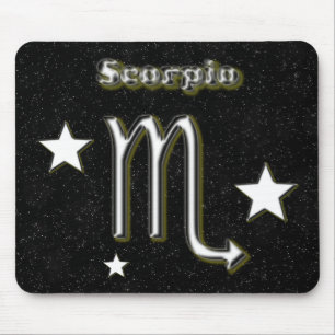 Scorpio symbol mouse mat