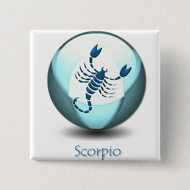 Scorpio Symbol Pin (Front)