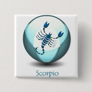 Scorpio Symbol Pin