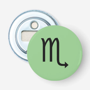 Scorpio Symbol Zodiac Bottle Opener