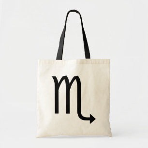 Scorpio Symbol Zodiac Tote Bag