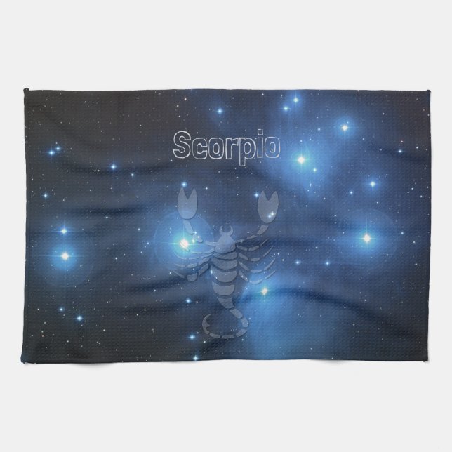 Scorpio Tea Towel (Horizontal)