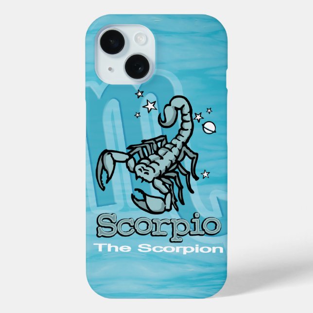 Scorpio The Scorpion water sign ipad case (Back)