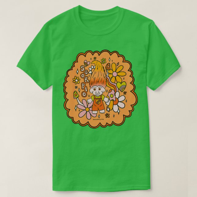 Scorpio Troll T-Shirt (Design Front)
